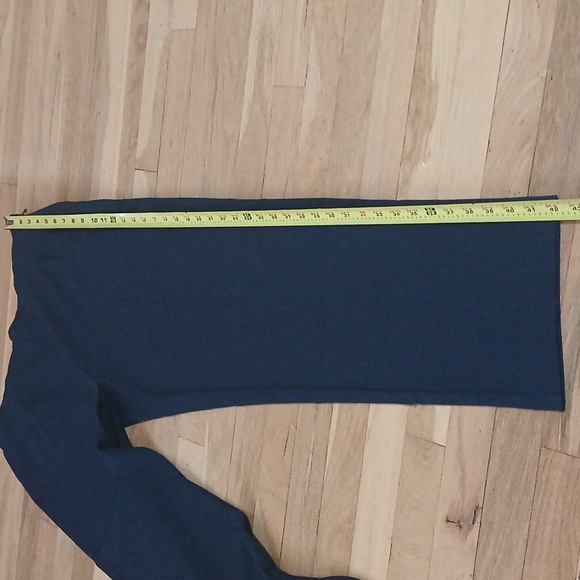 PANTS BY JM COLLECTION DARK BLUE SIZE 14 - Picture 11 of 12